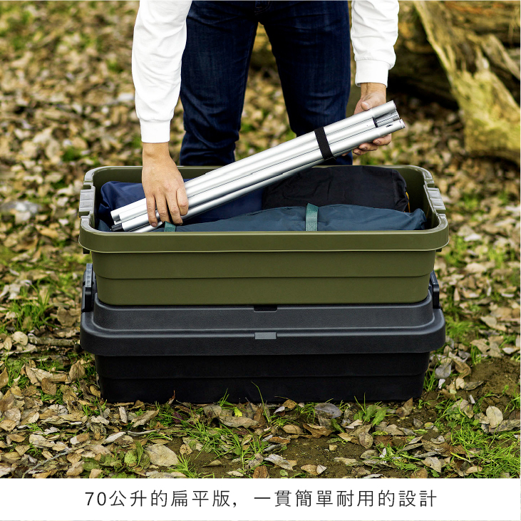 RISU|【二代】TRUNK CARGO 可堆疊多功能耐重收納箱70S(矮) - this ...